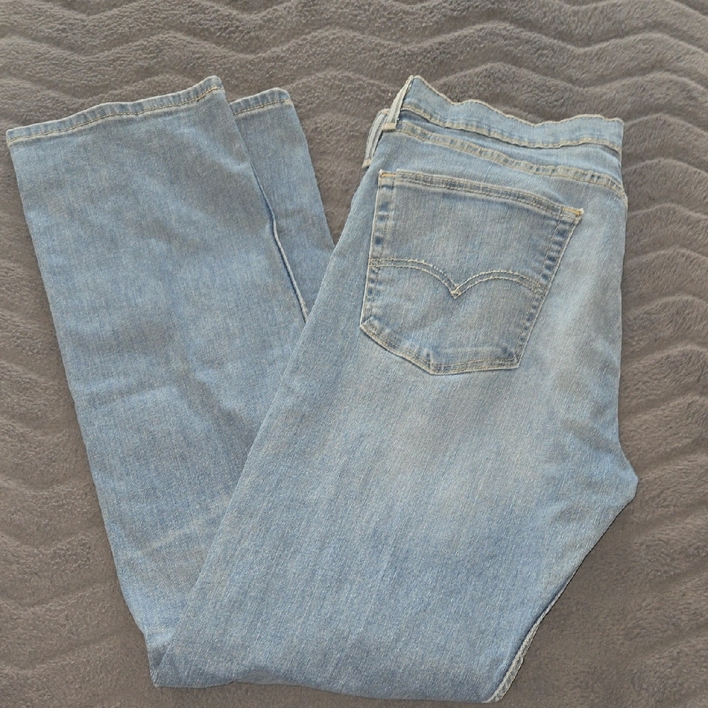 Levi's Sky Blue Denim Pants - Picture 8 of 11
